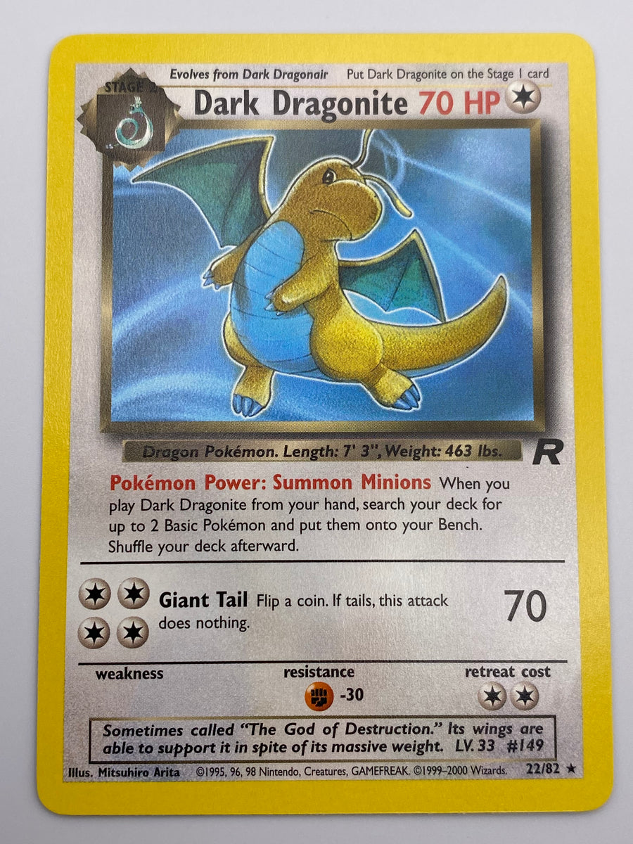 Dark Dragonite Team Rocket LP