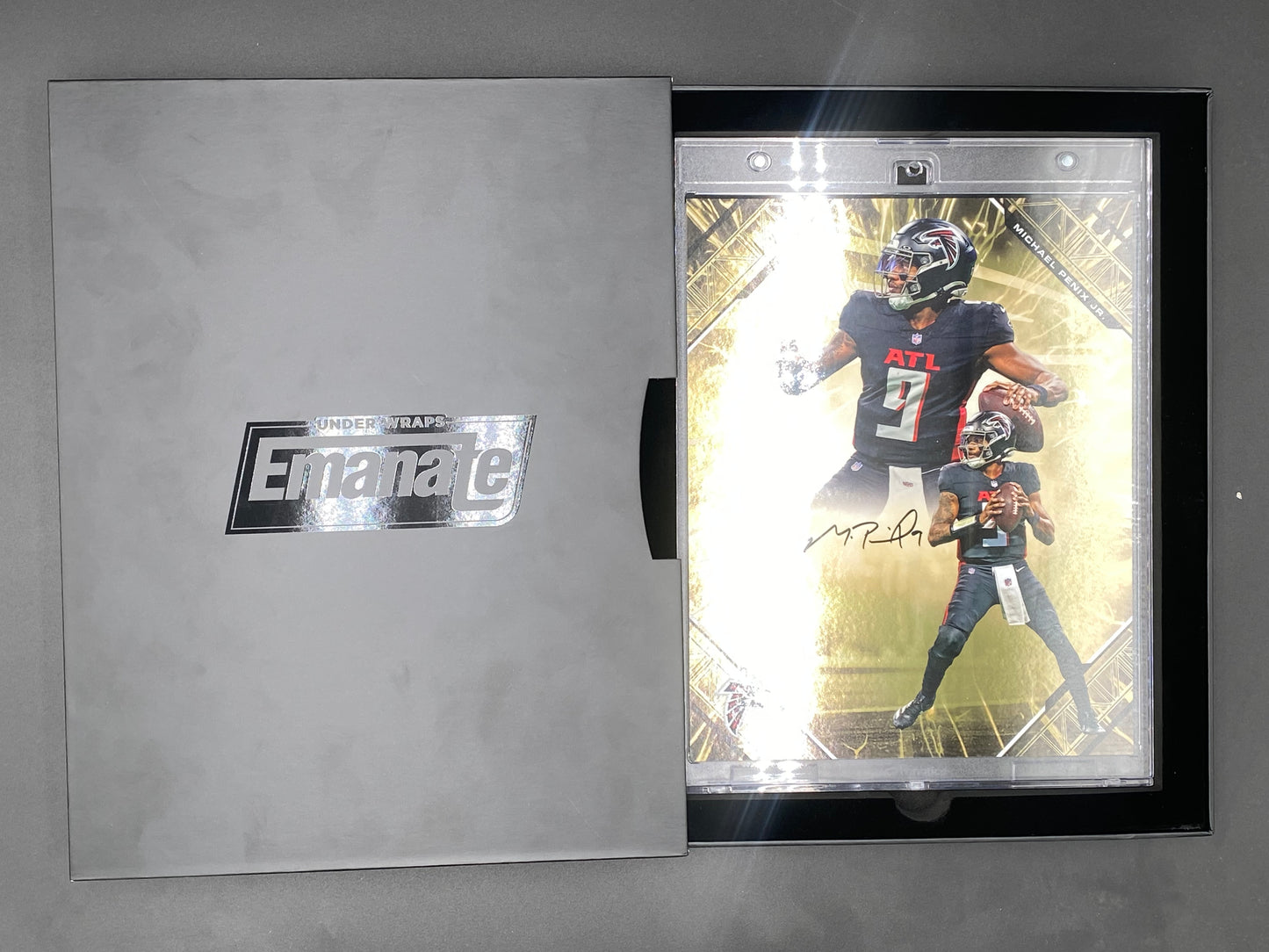 Michael Penix Jr. Auto Under Wraps Emante