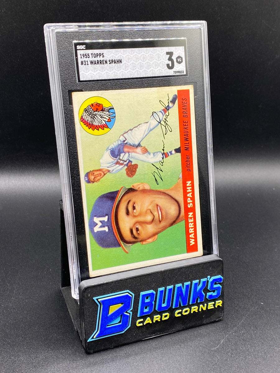 1955 Warren Spahn SGC 3