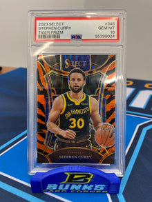 2023 Stephen Curry Tiger Prizm PSA 10
