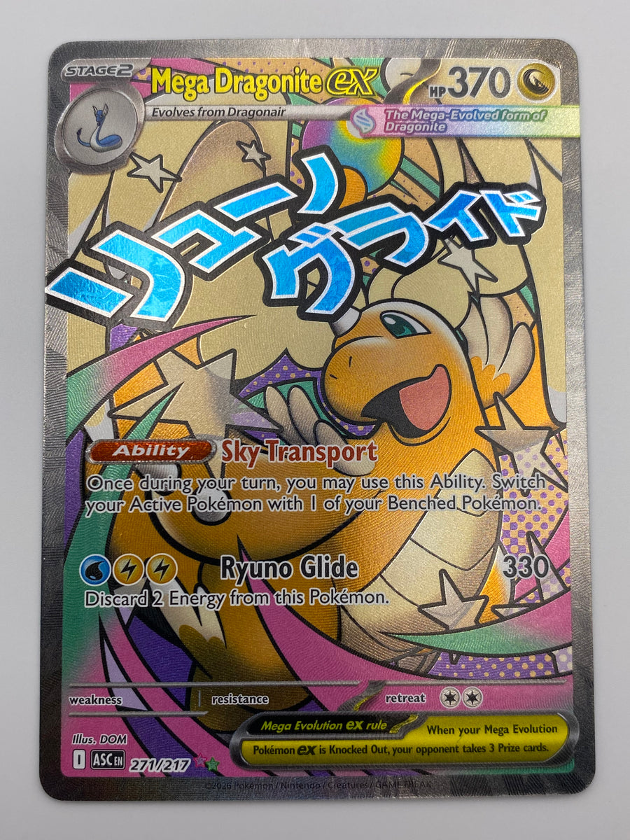 Mega Dragonite Ex Mega Attack Rare Ascended Heroes NM