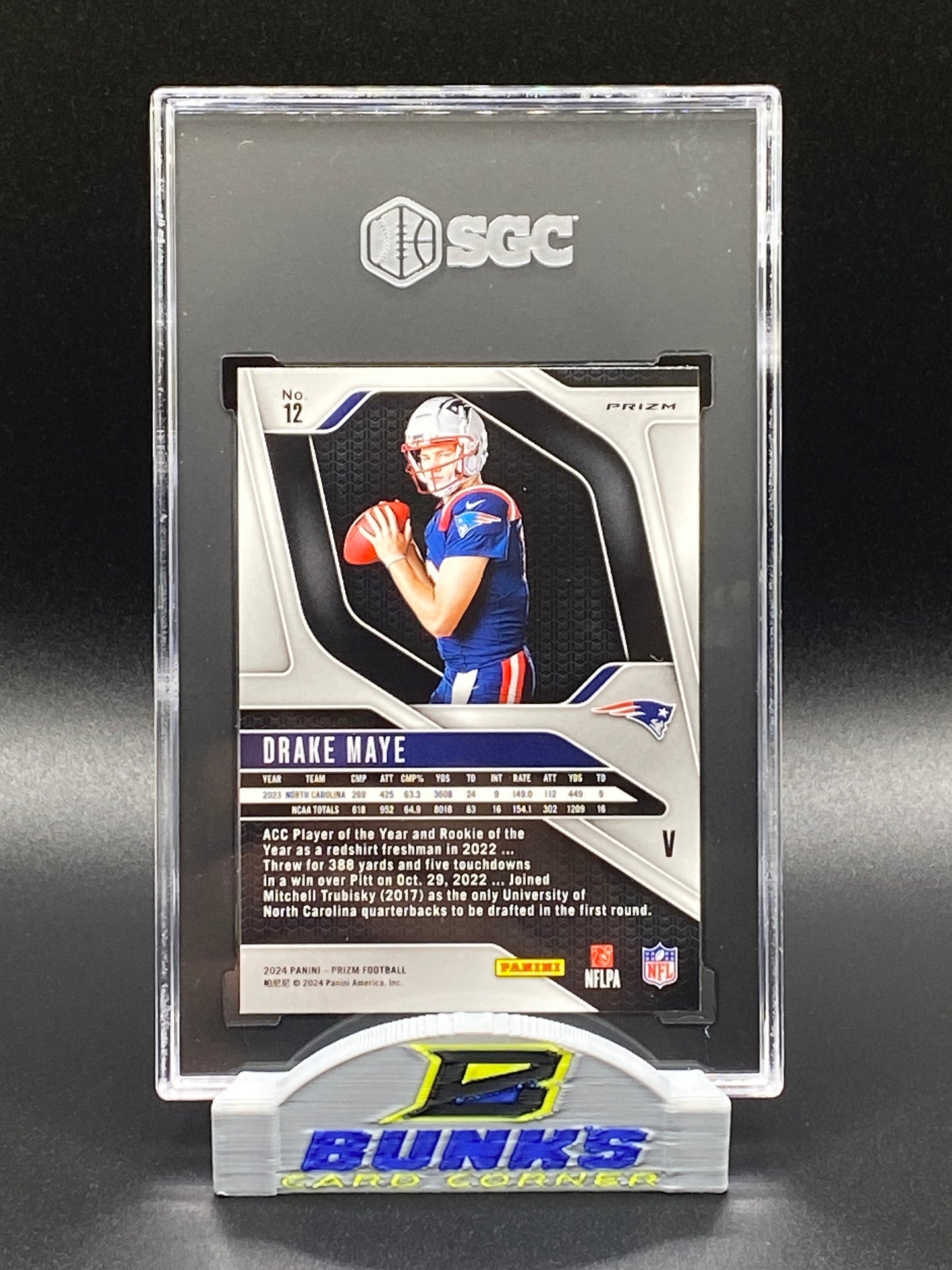 2024 Drake Maye Rookie Card (Box B3)