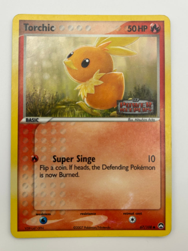 Torchic Reverse Holo Power Keepers MP/HP