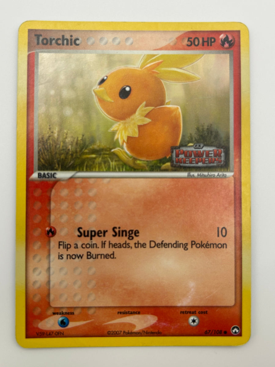 Torchic Reverse Holo Power Keepers MP/HP