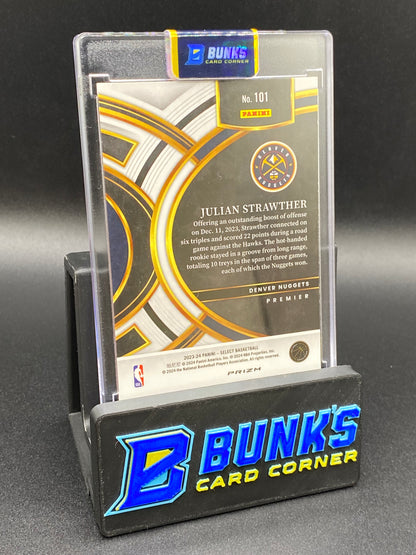 2023-24 Julian Strawther Tiger Prizm Rc