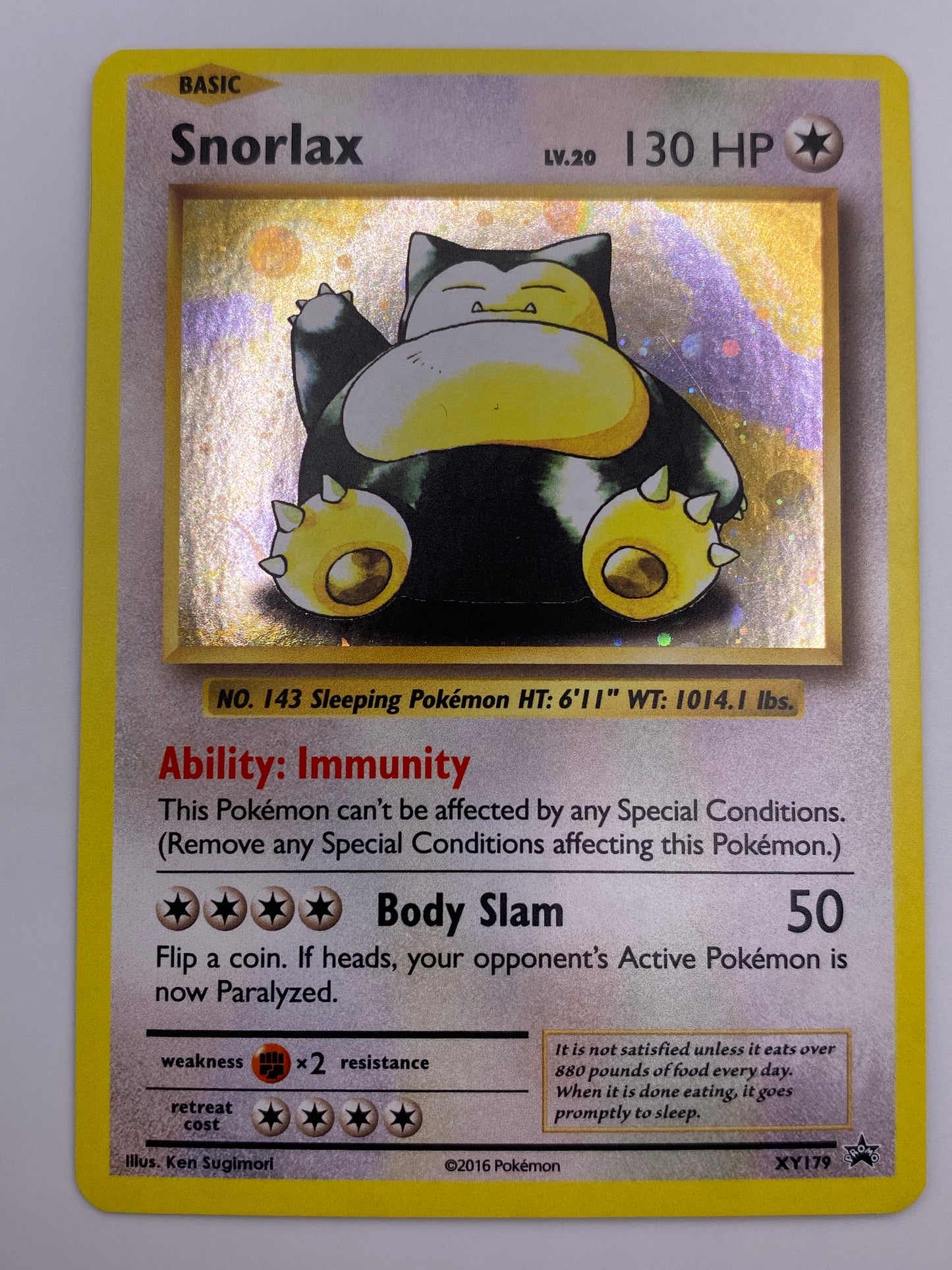 Snorlax Promo LP