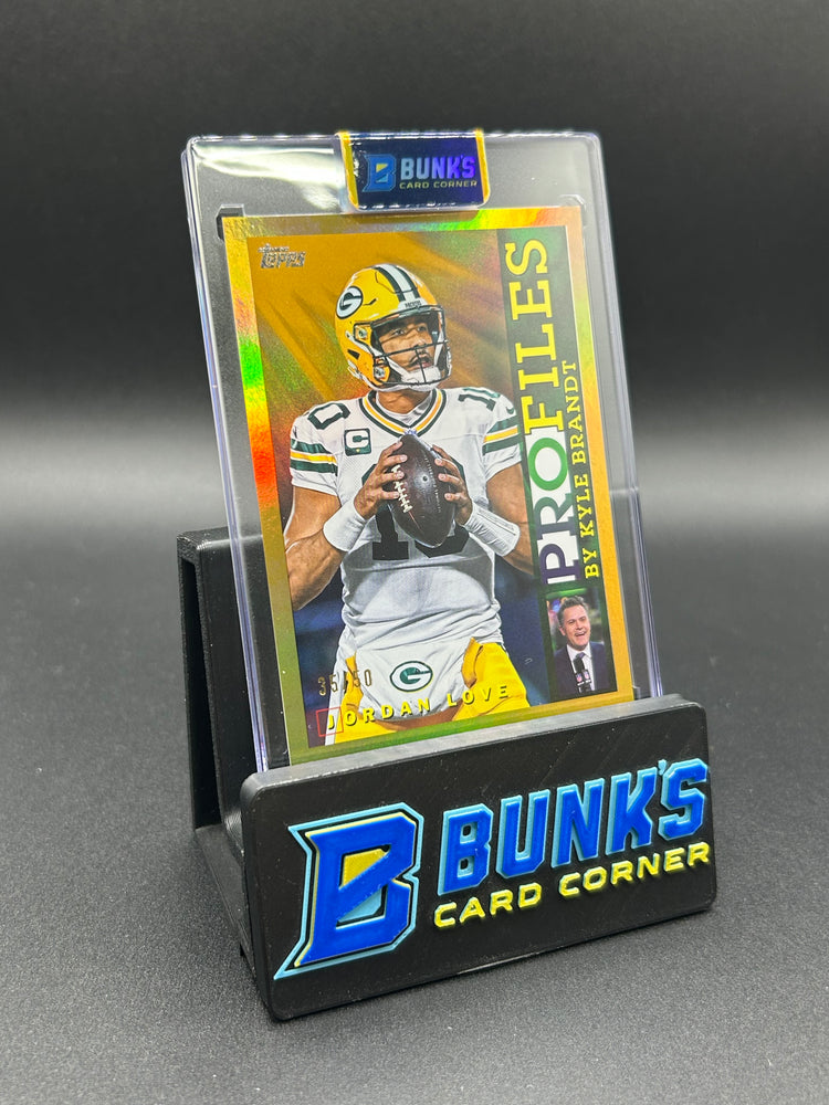 2026 Jordan Love Topps Profiles 35/50