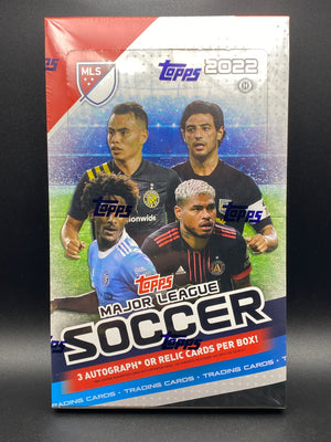 2022 Topps MLS Soccer Hobby Box