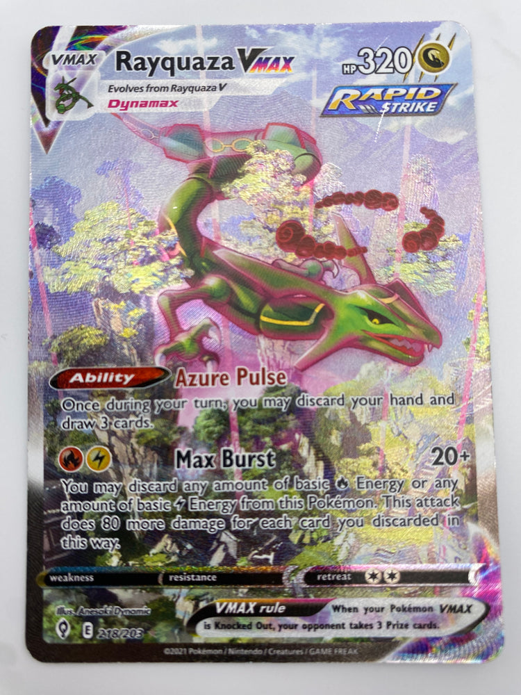 Rayquaza Vmax Alt Art Evolving Skies LP