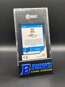 2024 Bo Nix Stars Prizm SGC 9