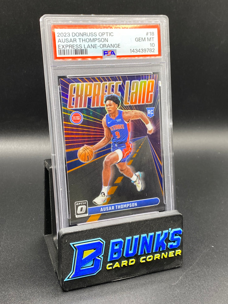 2023 Ausar Thompson Express Lane-Orange Rc 24/39 PSA 10