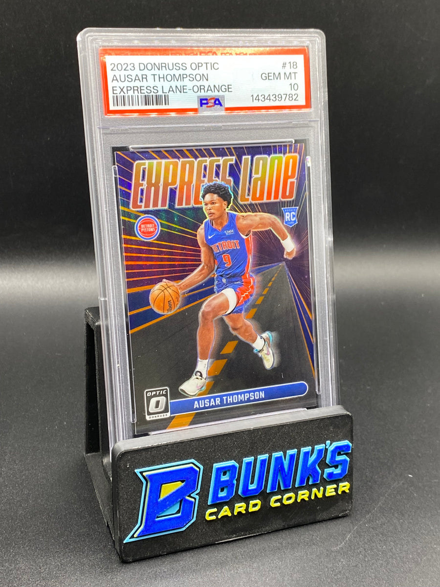 2023 Ausar Thompson Express Lane-Orange Rc 24/39 PSA 10