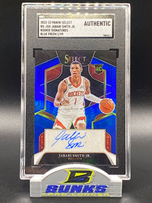 2022-23 Jabari Smith Jr. AUTOGRAPHED Rookie Card 1/49 (Box B6)