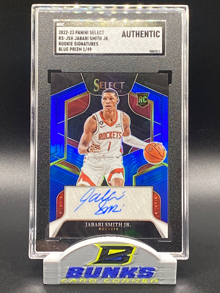 2022-23 Jabari Smith Jr. AUTOGRAPHED Rookie Card 1/49