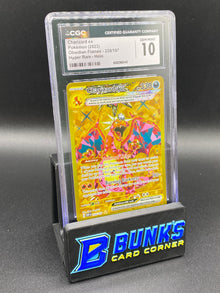 Charizard ex Hyper Rare Obsidian Flames CGC 10
