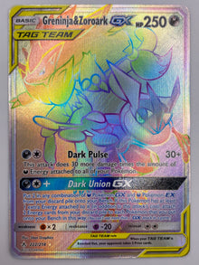 Greninja & Zoroark Gx Tag Team Unbroken Bonds LP