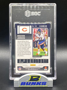 2023 Roschon Johnson AUTOGRAPHED Teal Prizm 12/99 (Box B7)