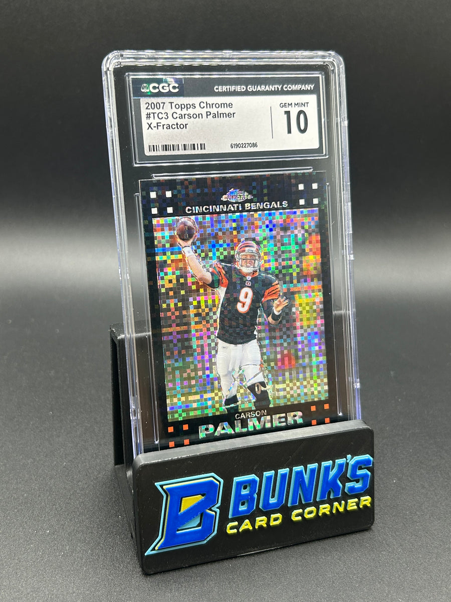 2007 Carson Palmer Topps Chrome X-Factor CGC 10