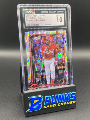 2025 Rece Hinds Raywave Ref. Sp Rc CGC 10