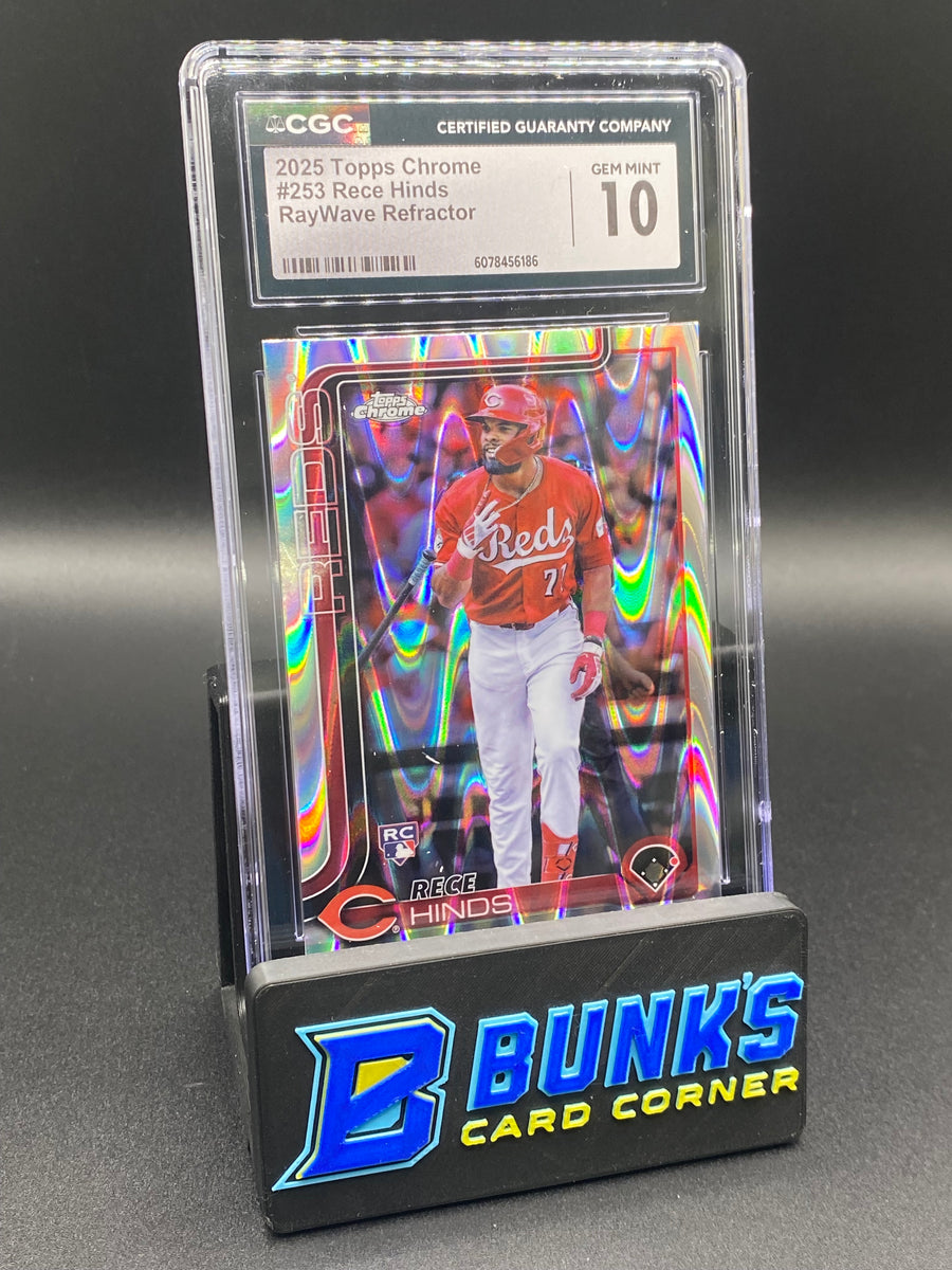 2025 Rece Hinds Raywave Ref. Sp Rc CGC 10