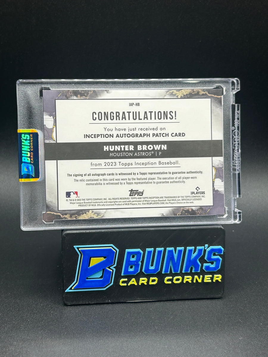 2023 Hunter Brown Inception Auto Sick Patch 19/25
