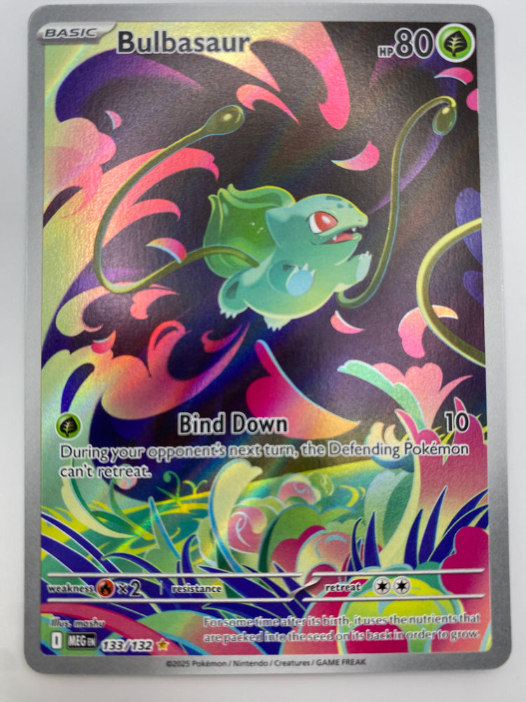 Bulbasaur Illustration Rare Mega Evolution NM