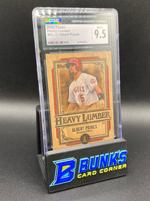 2025 Albert Pujols Heavy Lumber CGC 9.5