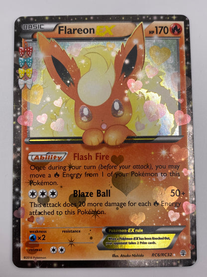 Flareon Ex Holo Radiant Collection MP