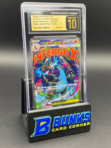 Mega Charizard X Ex Mega Attack Rare CGC PRISTINE 10 Japanese