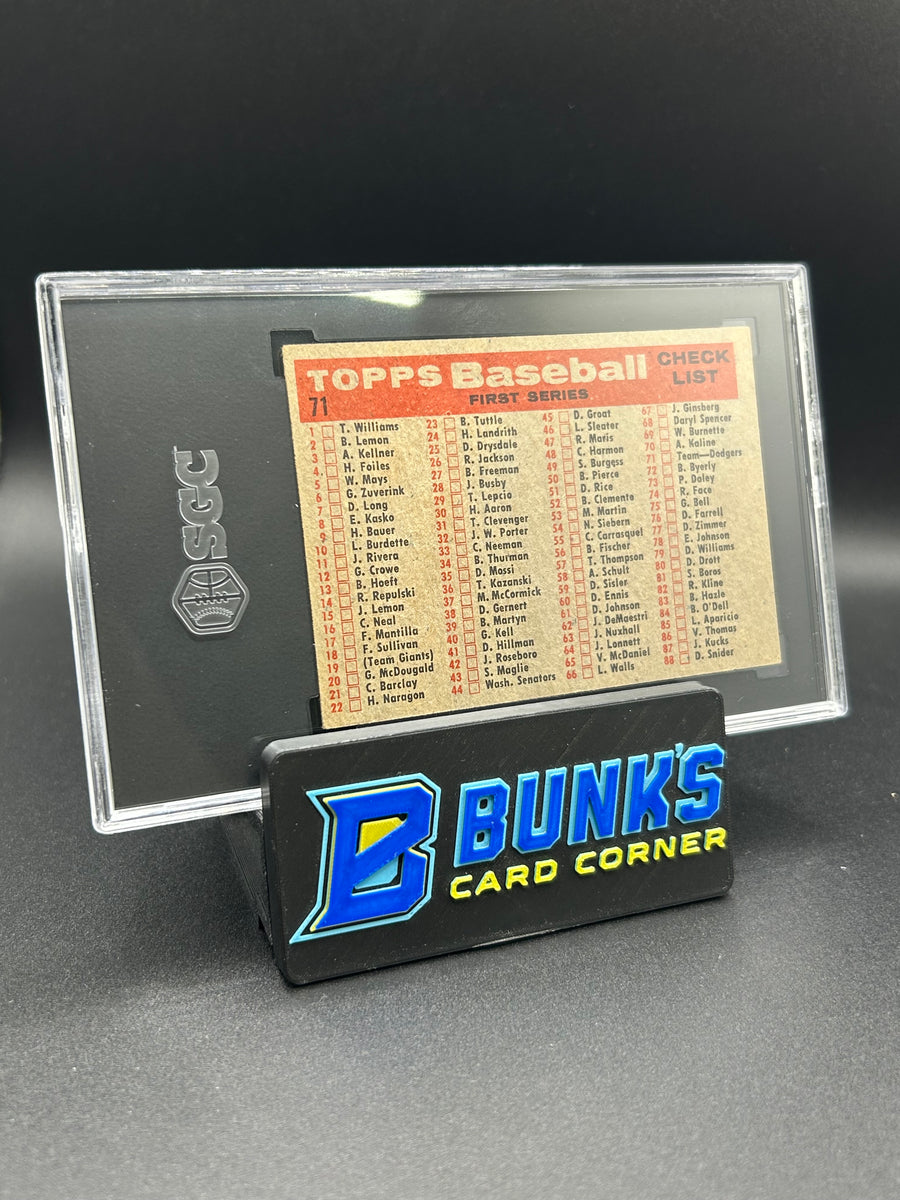 1958 Dodgers Topps #71 SGC 3.5