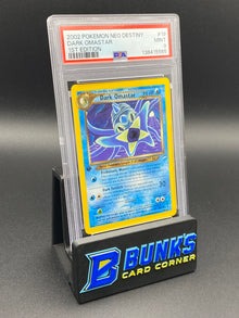 Dark Omastar 1st Edition Neo Destiny PSA 9