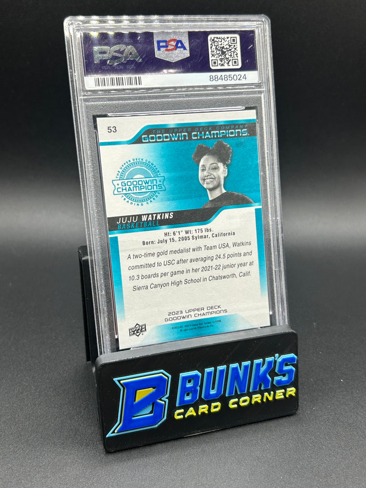 2023 Juju Watkins Goodwin Champions Rc PSA 10 Scratched Slab