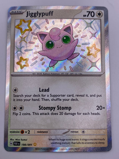 Jigglypuff Baby Shiny Paldean Fates NM