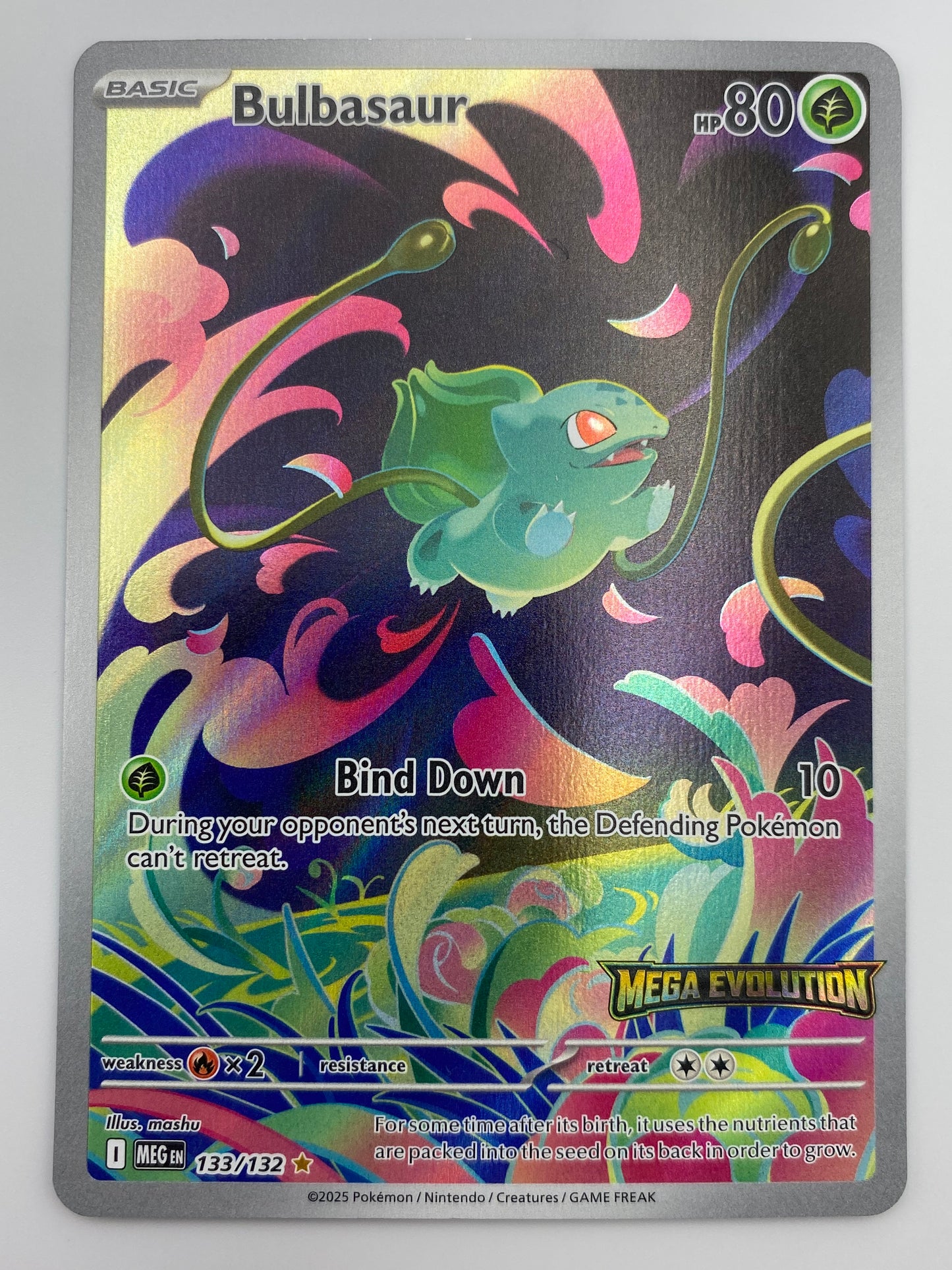 Bulbasaur Mega Evolution Promo NM