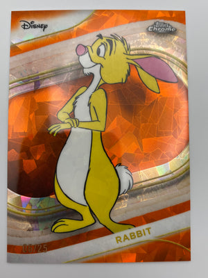Topps Chrome Rabbit Orange 6/25