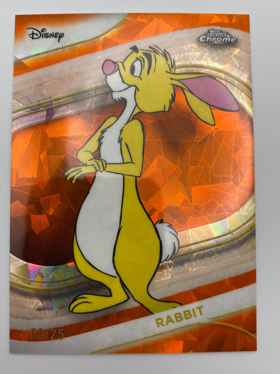 Topps Chrome Rabbit Orange 6/25