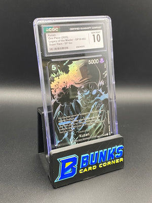Kuzan Super Rare SP OP10-082 CGC 10