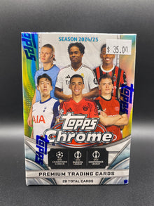 2024/25 Topps Chrome Soccer Blaster Box