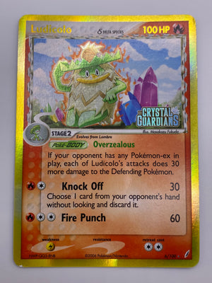 Ludicolo Reverse Holo Crystal Guardians MP