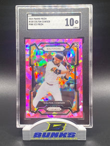 2024 Colton Cowser Pink Ice Prizm SGC 10