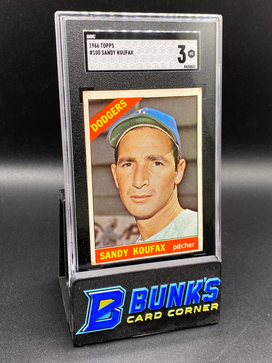 1966 Sandy Koufax SGC 3 HOF