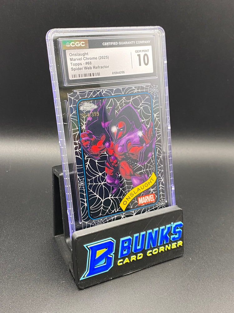 Onslaught Spider Web Refractor CGC 10
