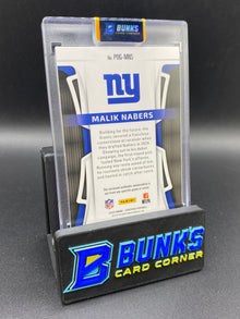 2025 Malik Nabers 70/99 Patch Piece of the Game Certified