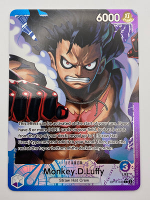 Monkey D. Luffy OP11-040 Leader Parallel NM