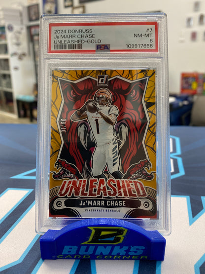 2024 Ja’Marr Chase Unleashed Gold 8/10