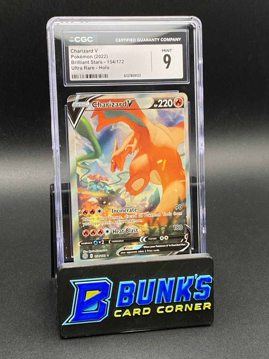 Charizard V Alt Art Brilliant Stars CGC 9