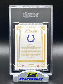 2023 Josh Downs AUTOGRAPHED Patch (Box A3)