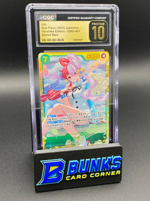 Uta Secret Rare EB03 CGC PRISTINE 10 Japanese