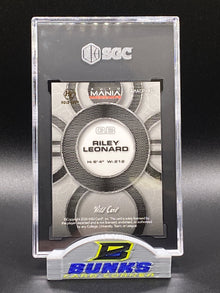 2024 Riley Leonard Wild Card Fighter Jets Stealth 1/1 (Box B5)