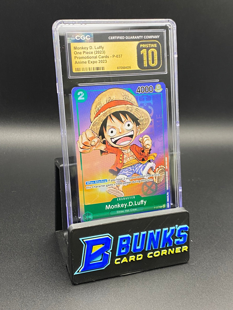 Monkey D. Luffy Promo CGC PRISTINE 10